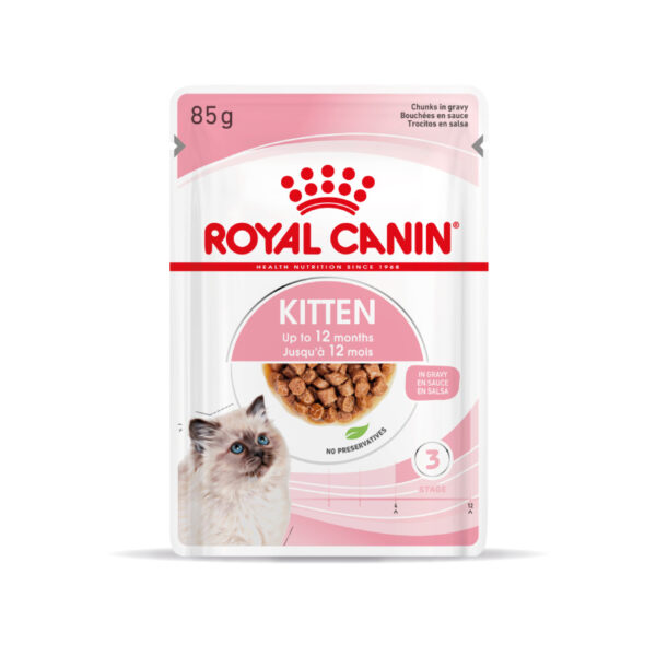 Royal Canin Kitten Intestictive Wet Cat Food 12x85 gr