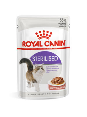 Royal Canin Sterilized Gravy Cat Wet Food 12 x 85 gr