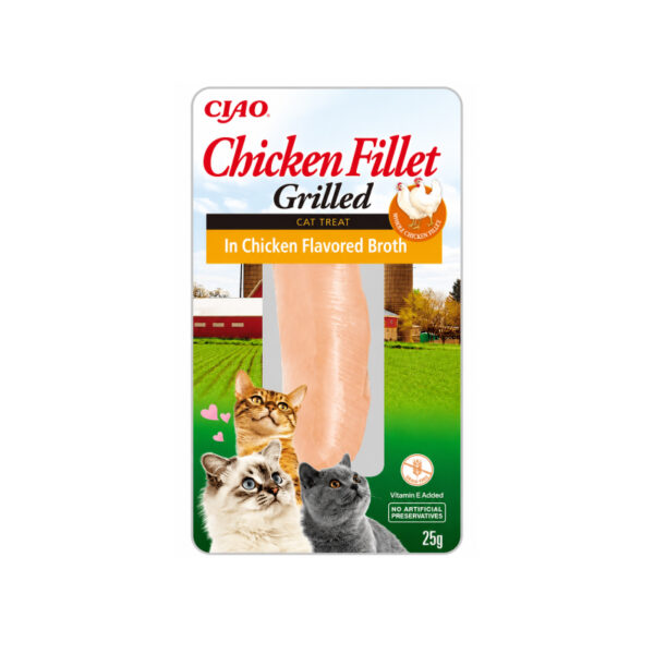 Ciao Chicken Fillet for Cats with Crab Soup 25 gr
