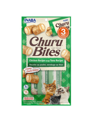 Inaba Churu Bites Chicken with Fish Cat Treats 3x10 gr