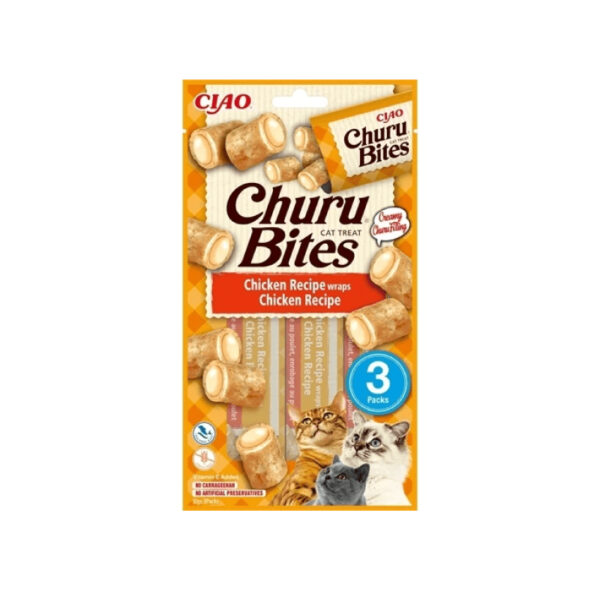 Inaba Churu Chicken Bites Cat Treats 3x10 gr