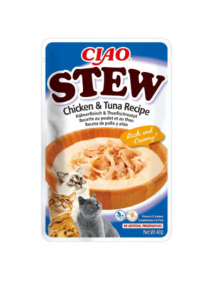 Inaba Ciao Chicken Stew with Tuna Cat Treat 40 gr