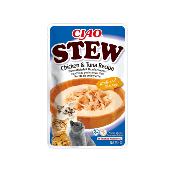 Inaba Ciao Chicken Stew with Tuna Cat Treat 40 gr