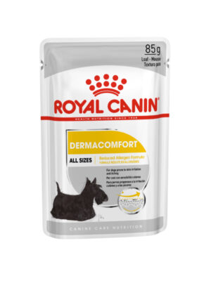 Royal Canin Dermacomfort Loaf Wet Dog Food 12x85 gr