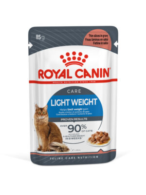 Royal Canin Light Weight Care Gravy Wet Cat Food 12x85 gr