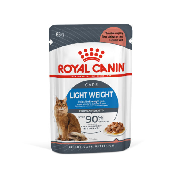 Royal Canin Light Weight Care Gravy Wet Cat Food 12x85 gr