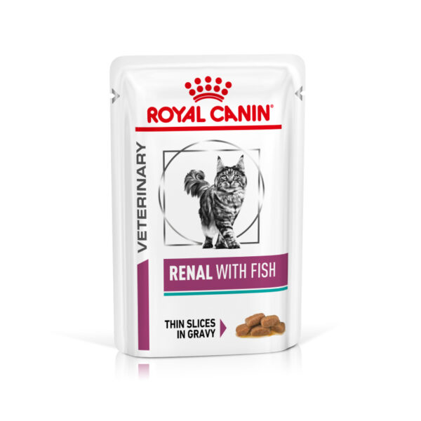 Royal Canin Renal Fish Wet Cat Food 12x85 gr