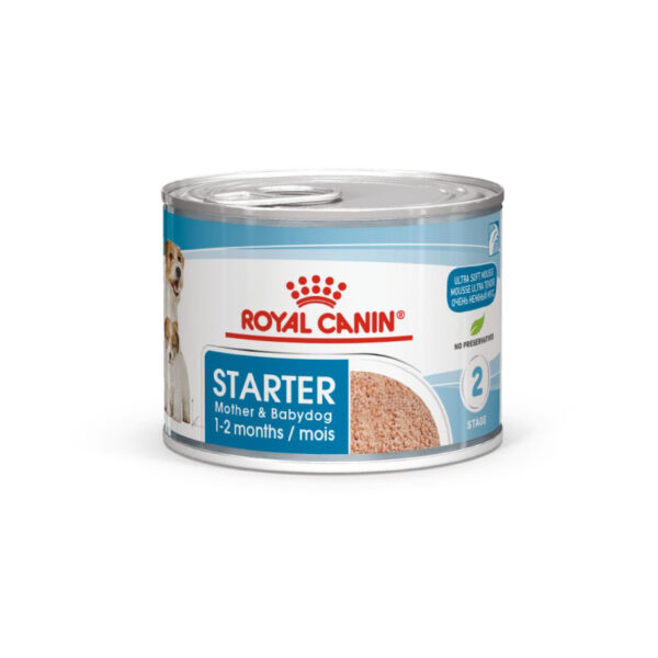 Royal Canin Starter Mousse Mother & Baby Wet Dog Food 195 gr