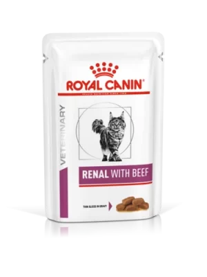 Royal Canin F Renal Beef 12 x 85 GR Preliv Za Mačke