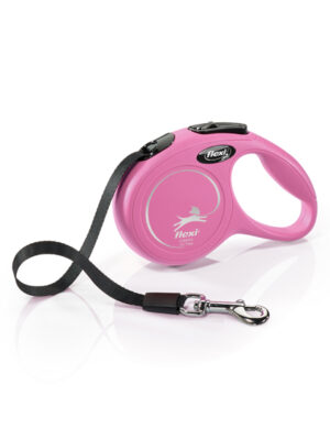 Flexi Leash New Classic S Tape 5M Pink
