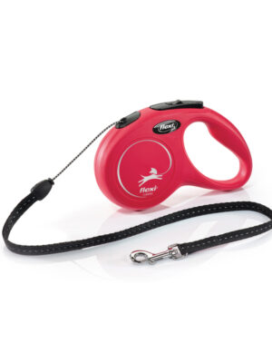 Flexi-Leash-New-Classic-S-Cord-5M-Red Flexi Leash New Classic S Cord 5M Red