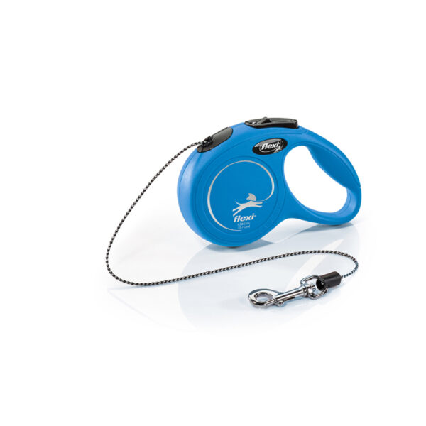 Flexi-Leash-New-Classic-XS-Cord-3M-Blue Flexi Leash New Classic XS Cord 3M Blue