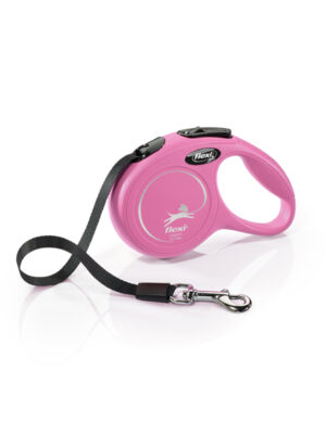 Flexi-Leash-New-Classic-XS-Tape-3M-Pink Flexi Leash New Classic XS Tape 3M Pink