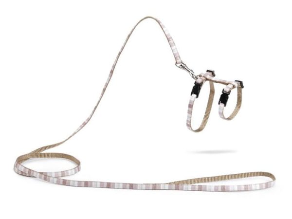 Oprtac I Povodac Za Macke 15 33 X8 120 Cm Braon Oprtač i Povodac Za Mačke 15 33 x 8 120 CM