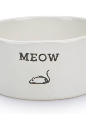 Posuda Za Hranu i Vodu Za Mačke Meow 11.5 x 4 CM