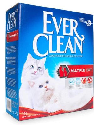 Posip Za Mačke Ever Clean Multiple Cat 10 L