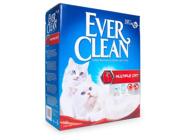 Posip Za Mačke Ever Clean Multiple Cat 10 L