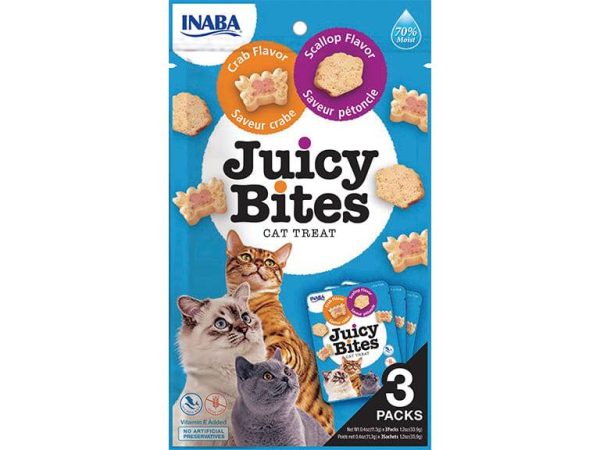 Poslastice Za Mace Sa Piletinom I Krabom Juicy Bites 3x11.3 Gr Poslastice Za Mace Sa Piletinom i Krabom Juicy Bites 3 x 11.3 GR