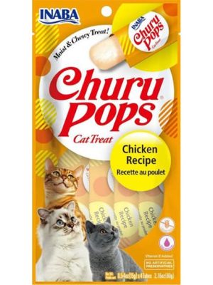 Poslastice Za Mace Sa Piletinom Churu Pops 4 x 15 GR