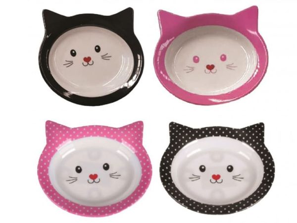 Posuda Za Hranu i Vodu Za Mačke 16.5 x 15 x 2.8 CM