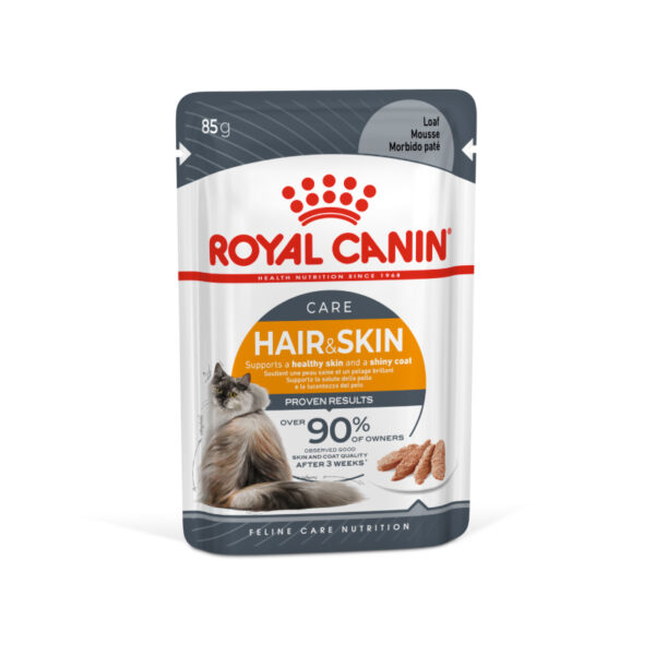 Royal Canin Hair And Skin Care Wet Cat Food 12x85 gr