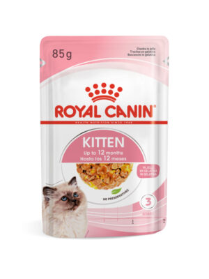 Royal Canin Kitten Jelly Wet Cat Food 12x85 gr