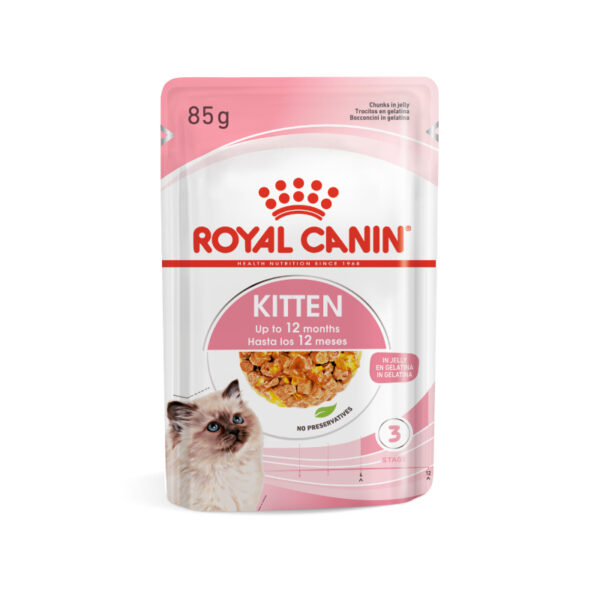 Royal Canin Kitten Jelly Wet Cat Food 12x85 gr