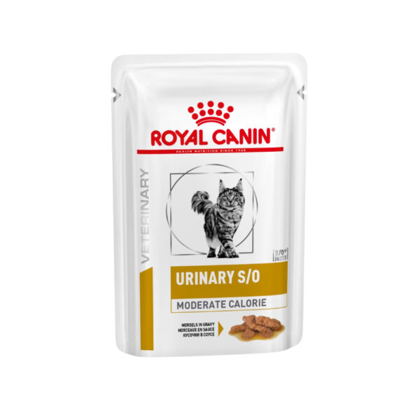 Royal Canin Urinary Moderate Calorie Wet Cat Food 12x85 gr