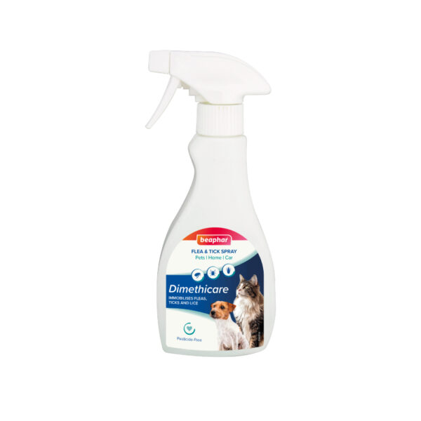 Beaphar-Dimethicare-Spray-for-Ticks-and-Fleas-250-ml Beaphar Dimethicare Spray for Ticks and Fleas 250 ml
