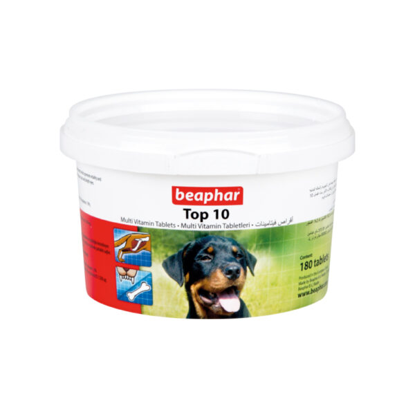 Beaphar Top 10 Multi Vitamin for Dogs 180 Tablets